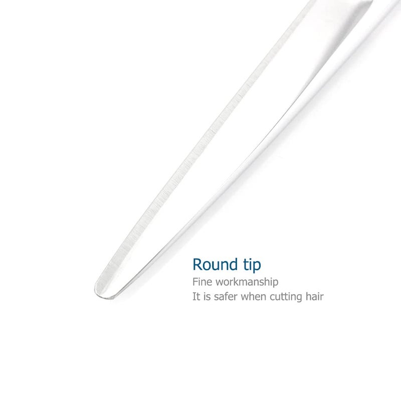 KINSARO 5.75" Hair Cutting Scissors Professional Barber Shears Hair Cutting Scissors Sharp Haircut Shears Convex blade Razor Edge 440c KINSARO for Hairdresser Barber or Home Use - Image 5